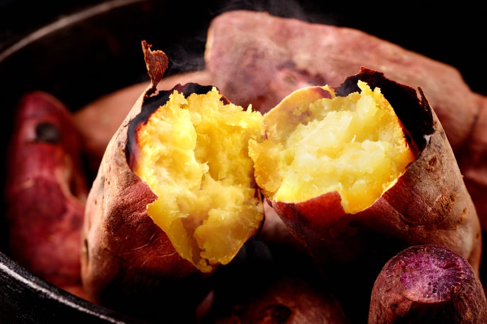 Roasting Sweet Potato