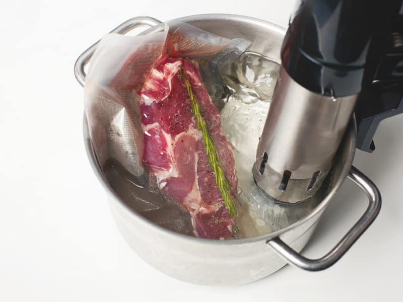 sous vide with meat