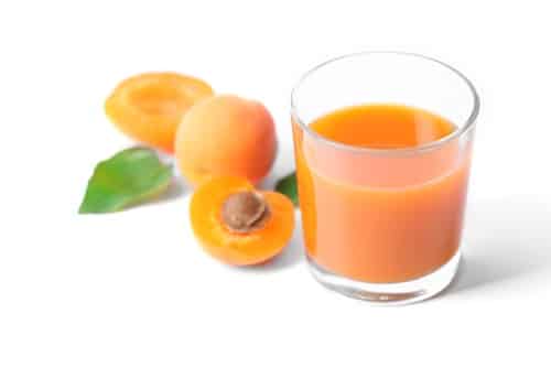 Apricot juice can be consumed directly