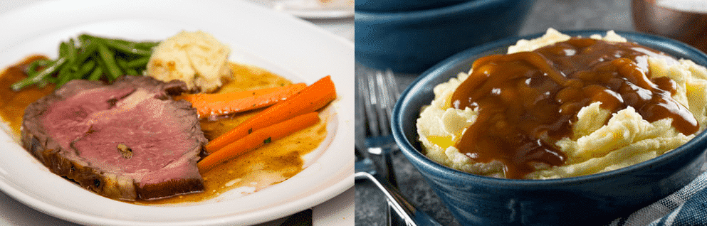 au jus gravy vs brown gravy