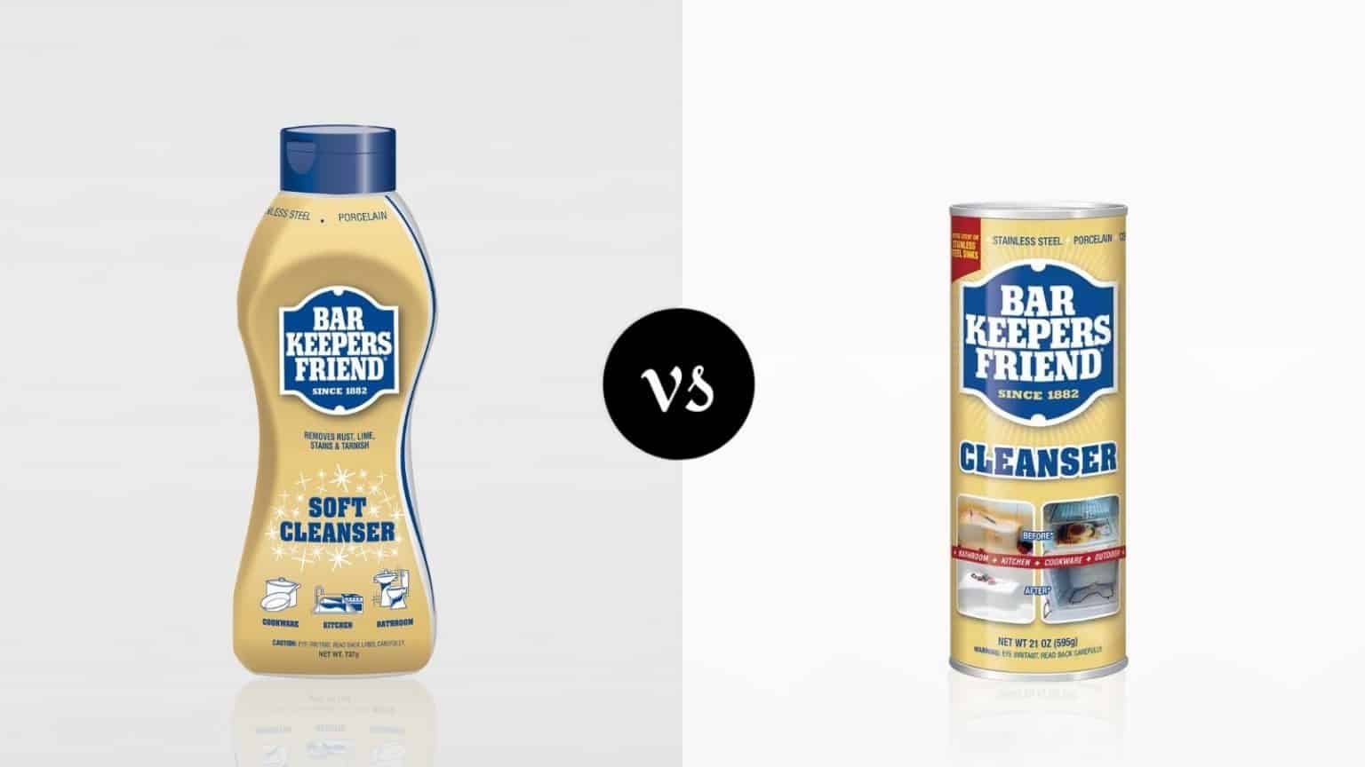 Bar Keepers Friend Liquid vs Powder Which One Is Better? Miss Vickie
