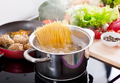 Boil your pasta until al dente