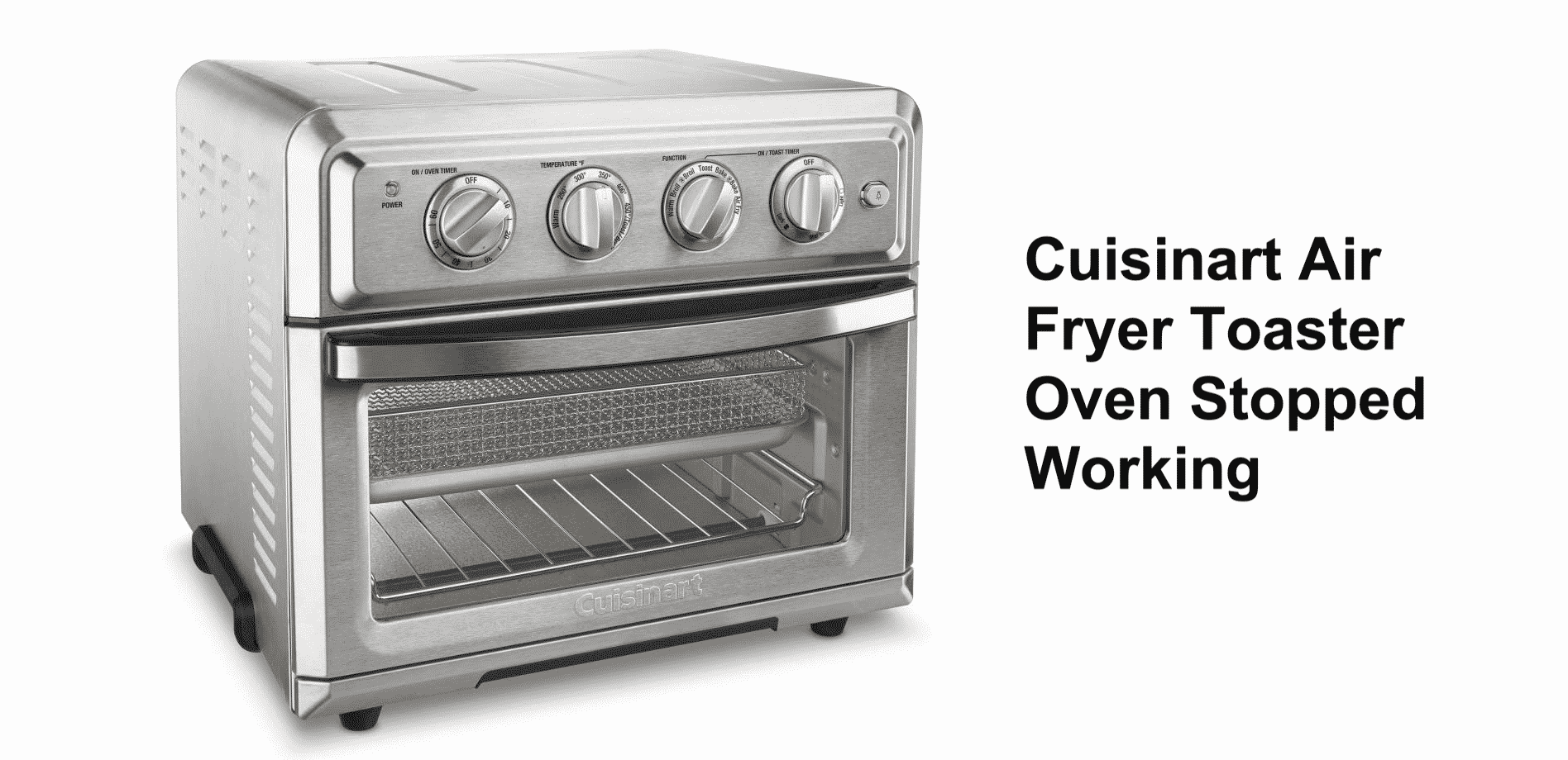 Cuisinart Air Fryer Toaster Oven Stopped Working 4 Fixes Miss Vickie