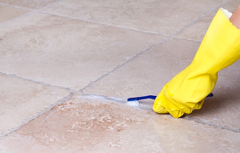 Grout cleaning