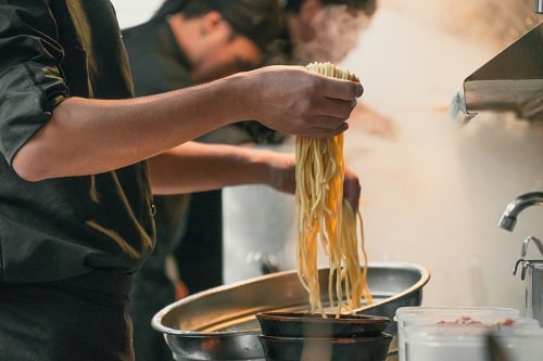 The making of Japanese noodles