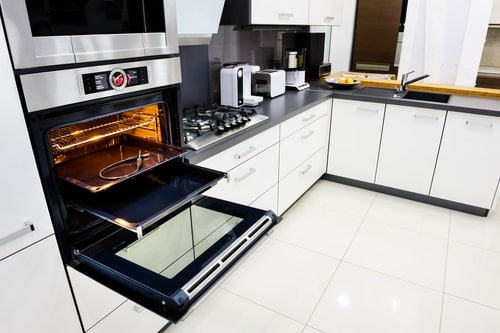 The new ovens with modern features are designed to reduce preheating times