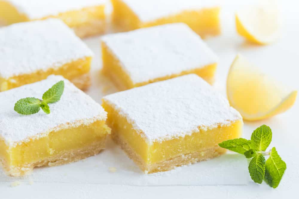 Perfect lemon bars