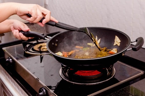 Reheat Pad Thai on the stove