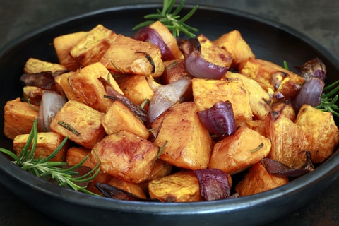 Roasted sweet potato