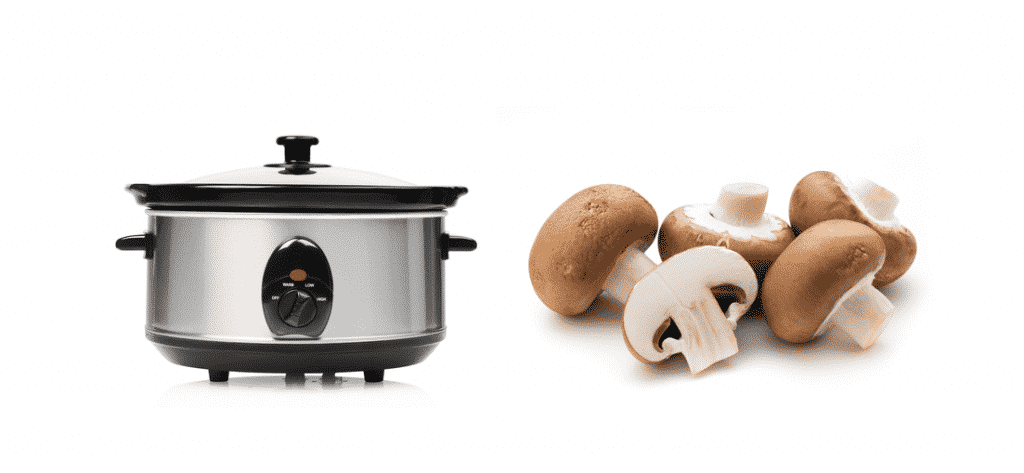 when to add mushrooms to slow cooker