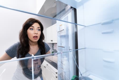 Put the bowl at the back of the freezer