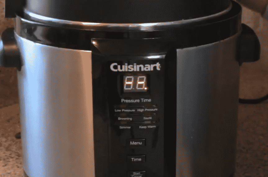 cuisinart pressure cooker not pressurizing