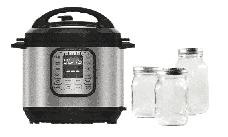 How to sterilize jars in the Instant Pot?