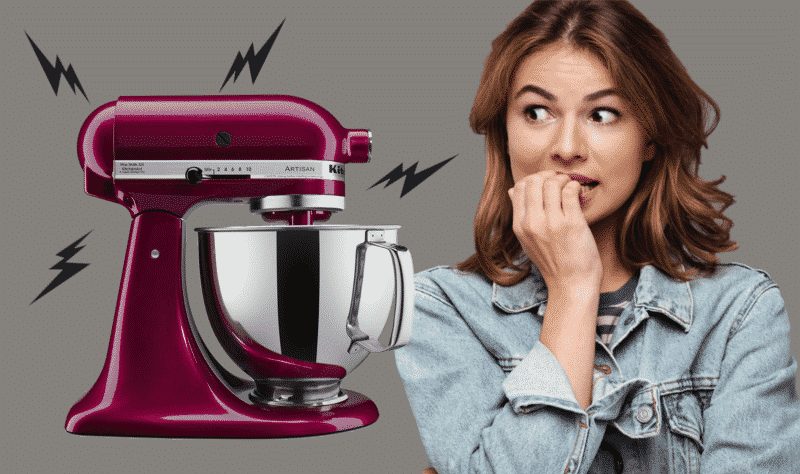 kitchenaid mixer sounds like it's struggling