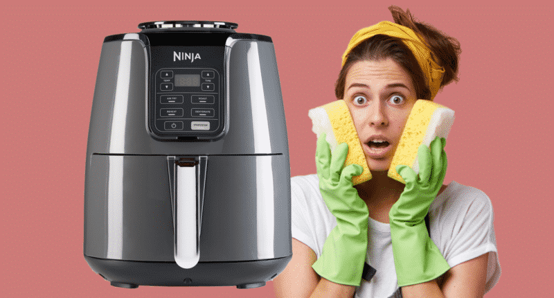 Cleaning the Ninja® Air Fryer (AF100 Series) 