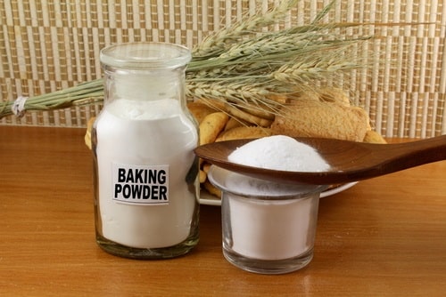 Use baking powder!