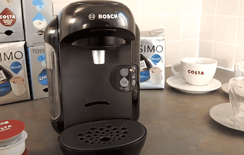 Bosch tassimo coffee machine red outlet light