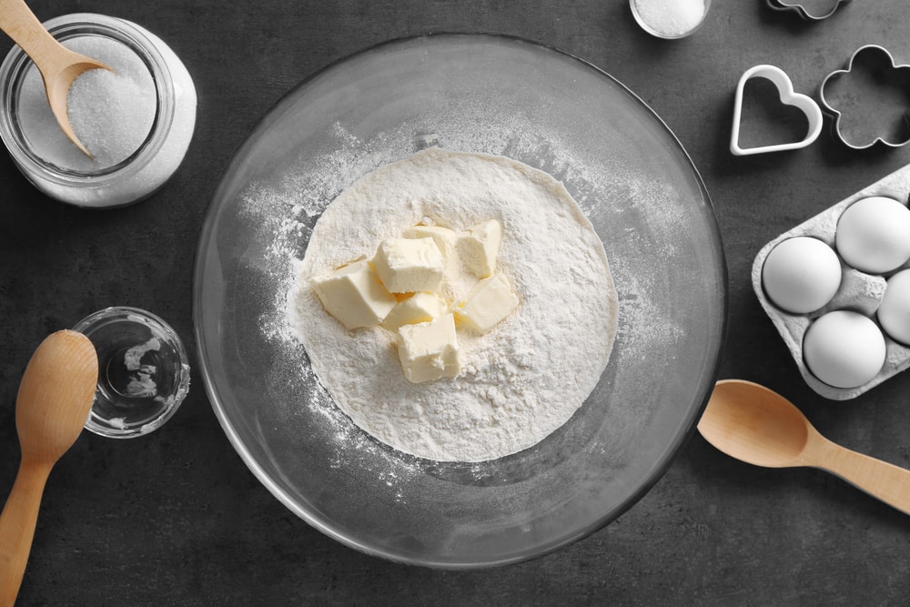 how to cut butter into flour without pastry cutter