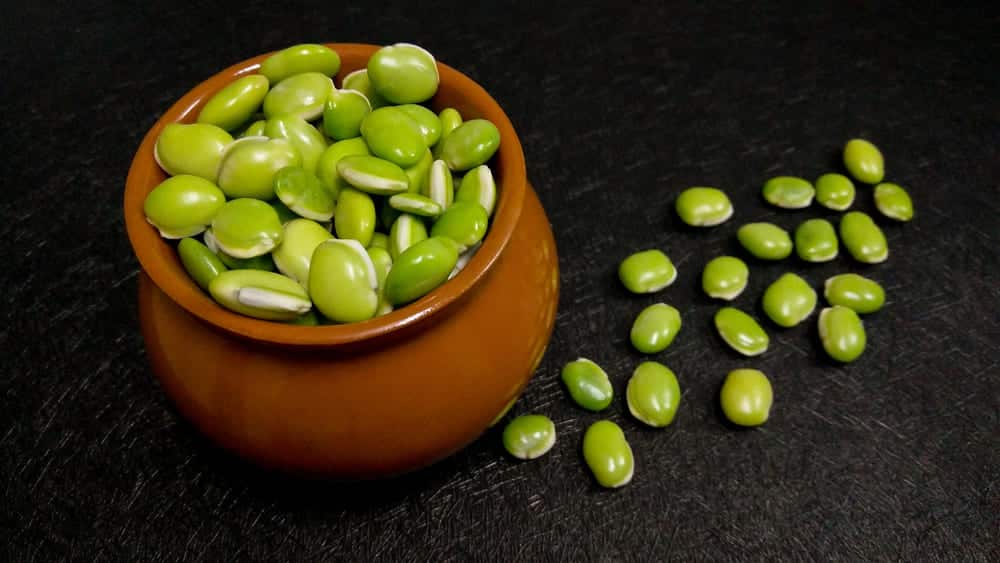 lima beans split while soaking