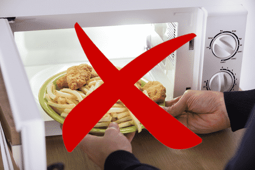 Do Not Reheat in the Microwave