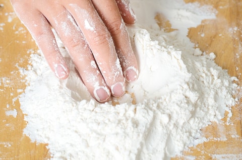 Pre-sifted flour