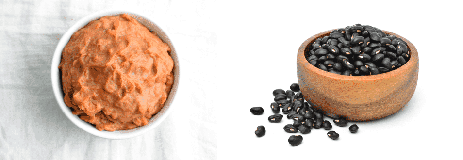 Refried Beans vs Black Beans: What's The Difference? - Miss Vickie