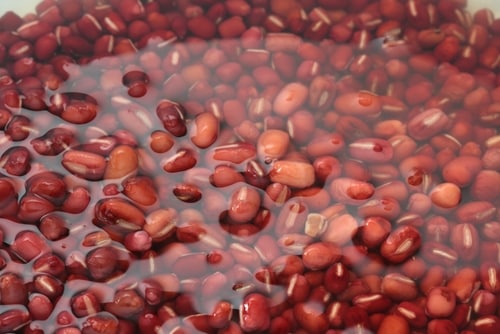 Soaking beans