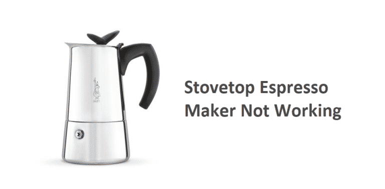 Stovetop Espresso Maker Not Working: 3 Ways To Fix - Miss Vickie