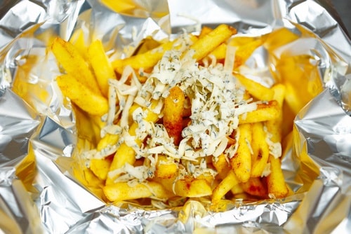 Wrap those fries in aluminum foil