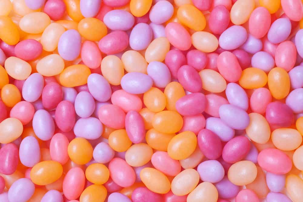 what flavor are pink jelly beans