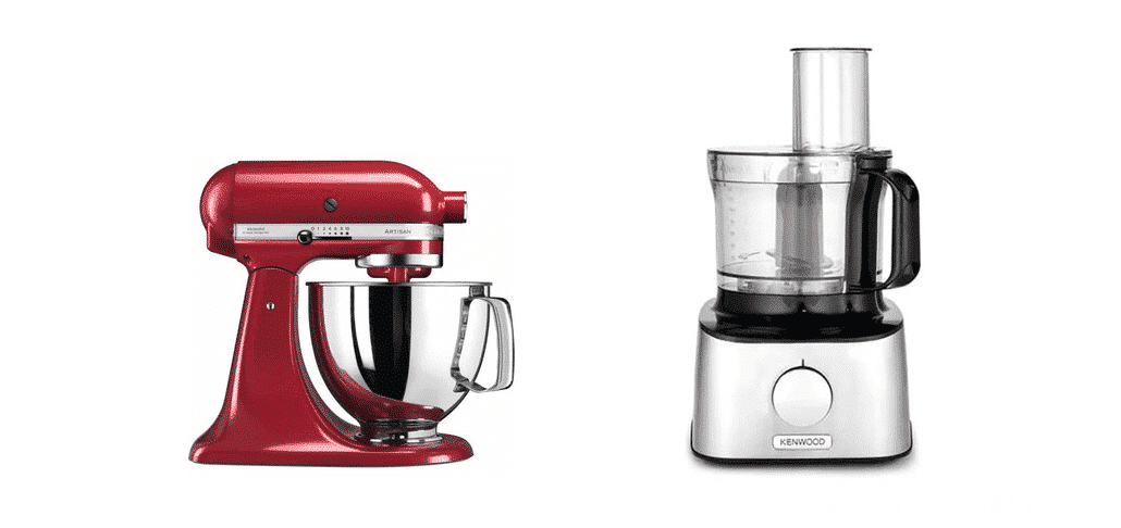 stand mixer vs food processor