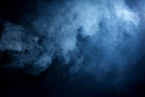 Blue smoke