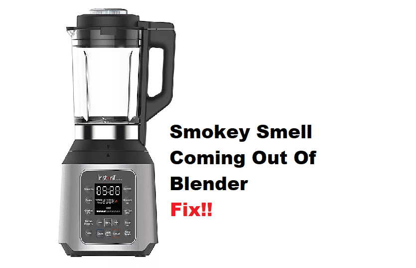 instant pot ace blender smokey smell