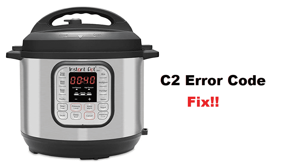 instant pot C2 error code