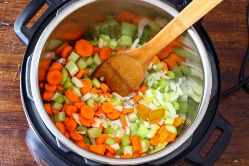 Steaming veggies in an Instant Pot