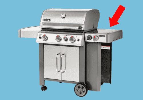 Additional Side Burner Grill