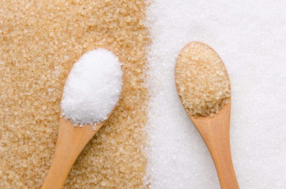 granulated sugar vs brown sugar