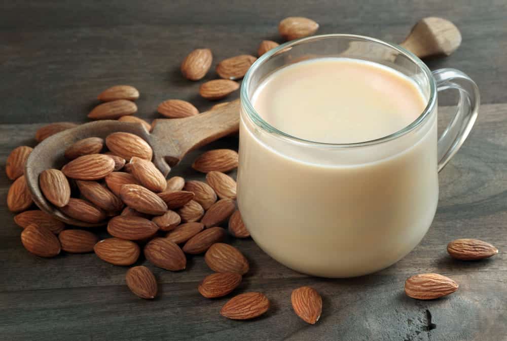 substitute almond milk for milk