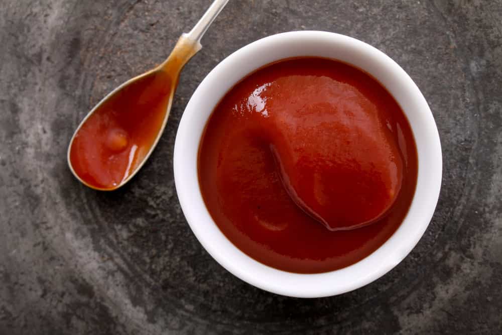 ketchup as tomato paste substitute