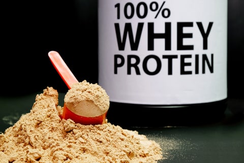 Whey protein powder