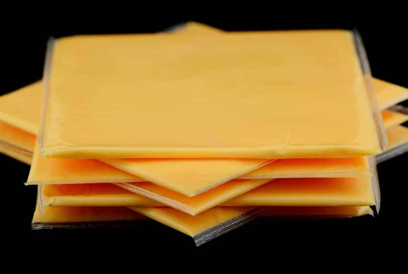 American cheese several slices