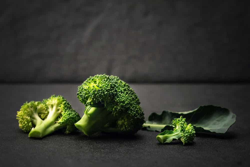 black spots on broccoli