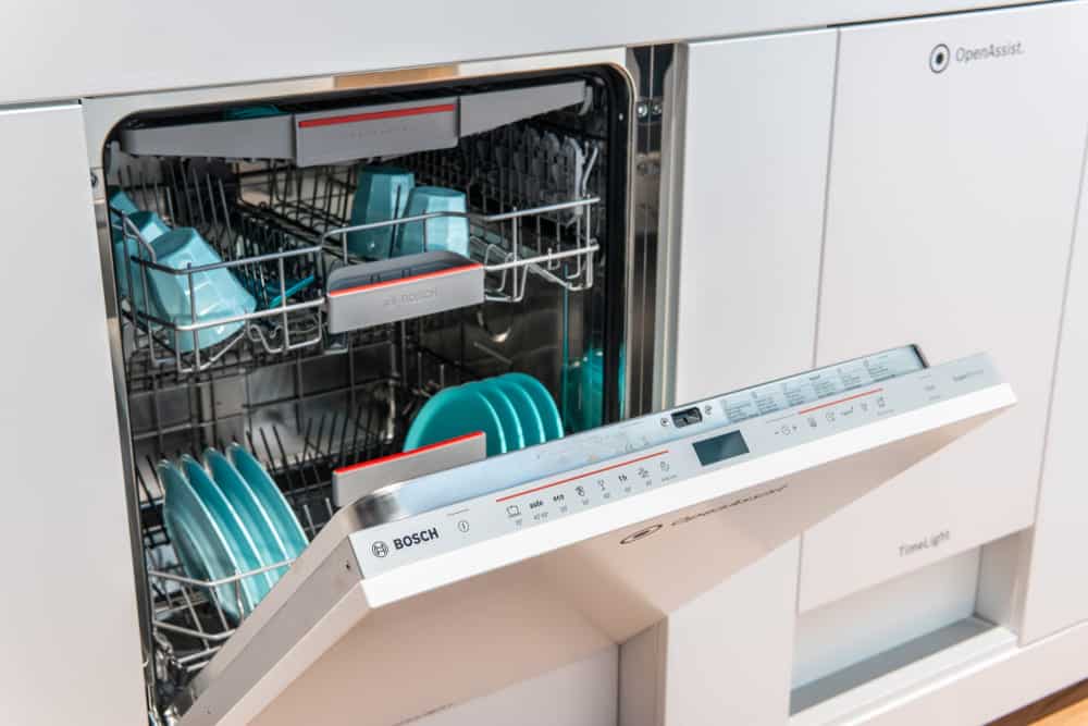 bosch dishwasher control panel flashing and clicking