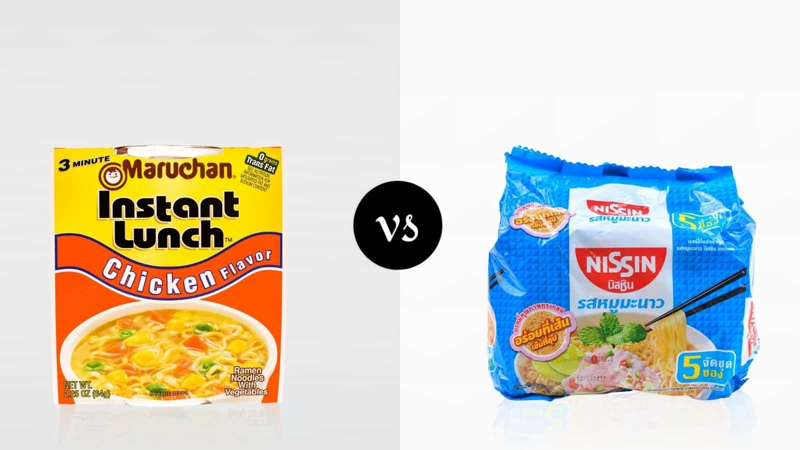 Maruchan vs Nissin