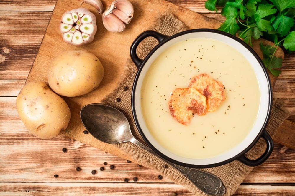 substitutes for potato in soup