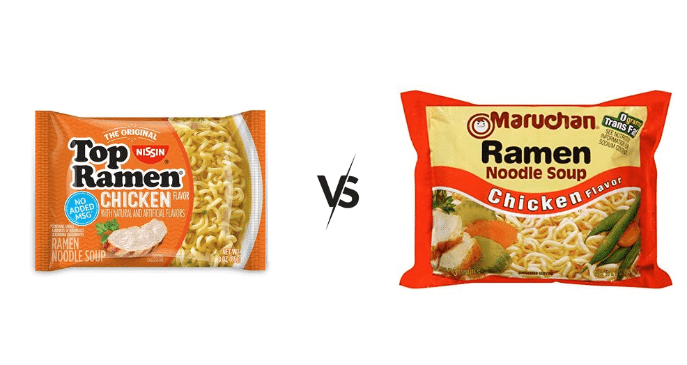 top ramen vs maruchan