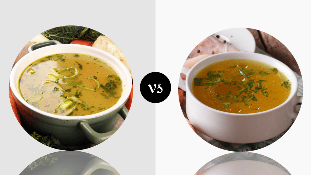 Vegetable Broth vs Chicken Broth