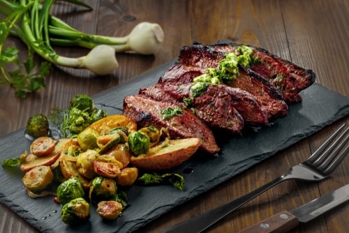 Pan-Seared Hanger Steak