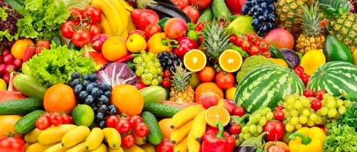 Assorted Fresh Fruits & Vegetables