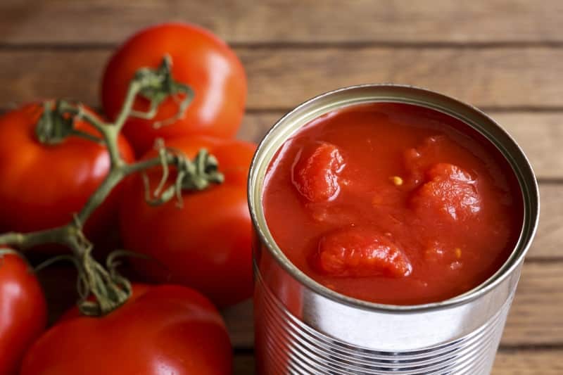 canned tomatoes